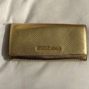 Elegant gold Michael kors wallet